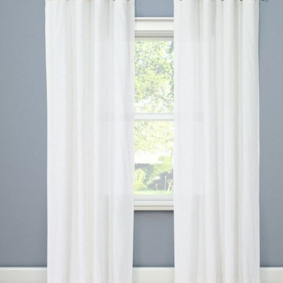 Solid Light filtering Curtain Panel. NWT. 54in x 84in. One Panel - Picture 2 of 2